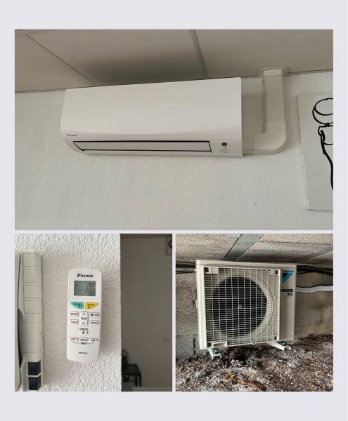 installation climatisation pour studio indépendant 