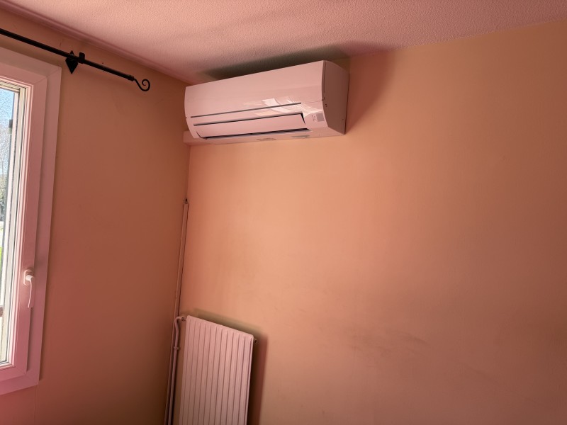 pose de climatisation réversible sur Vitrolles 