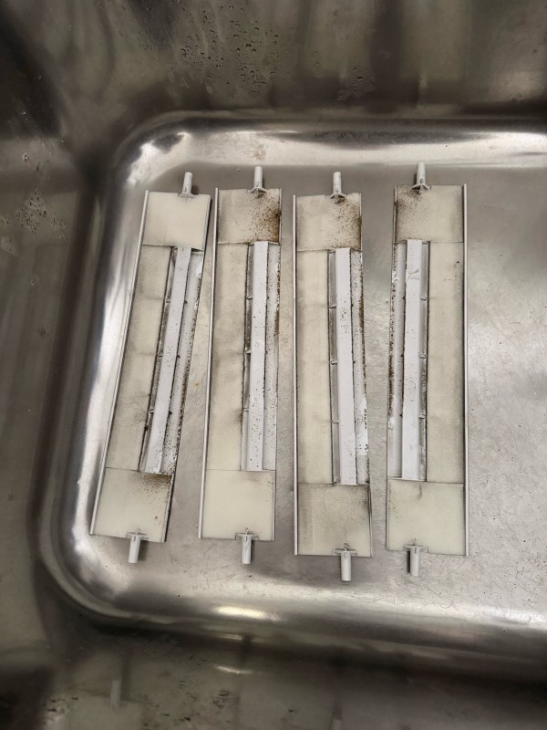 nettoyage des volets 