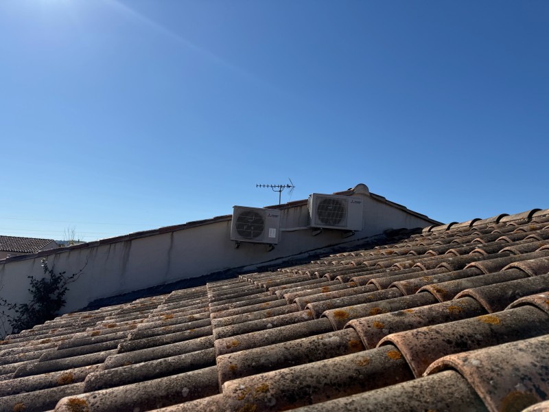 installation groupes exterieur avec alimentation direct au tableau électrique 